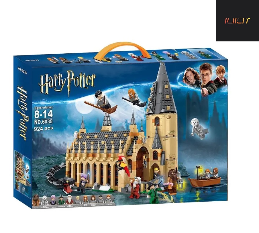 

Конструктор ILICIT большой Гарри Поттер Большой Зал 924 дет, Конструктор большой Гарри Поттер "Большой Зал" 924 дет.