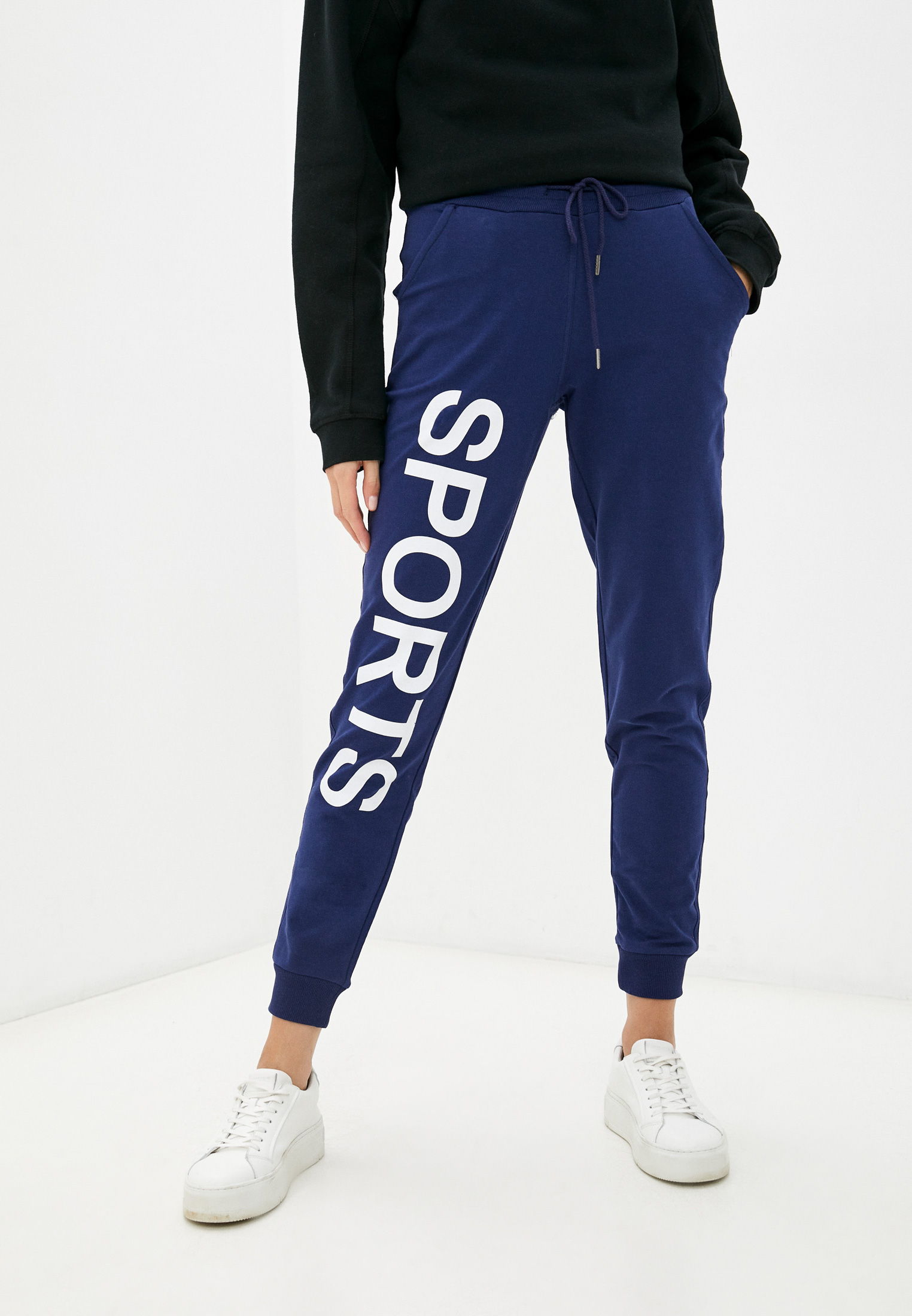 

Спортивные брюки женские BLACKSI 5015 BLACKSI синие 2XL, 5015 BLACKSI