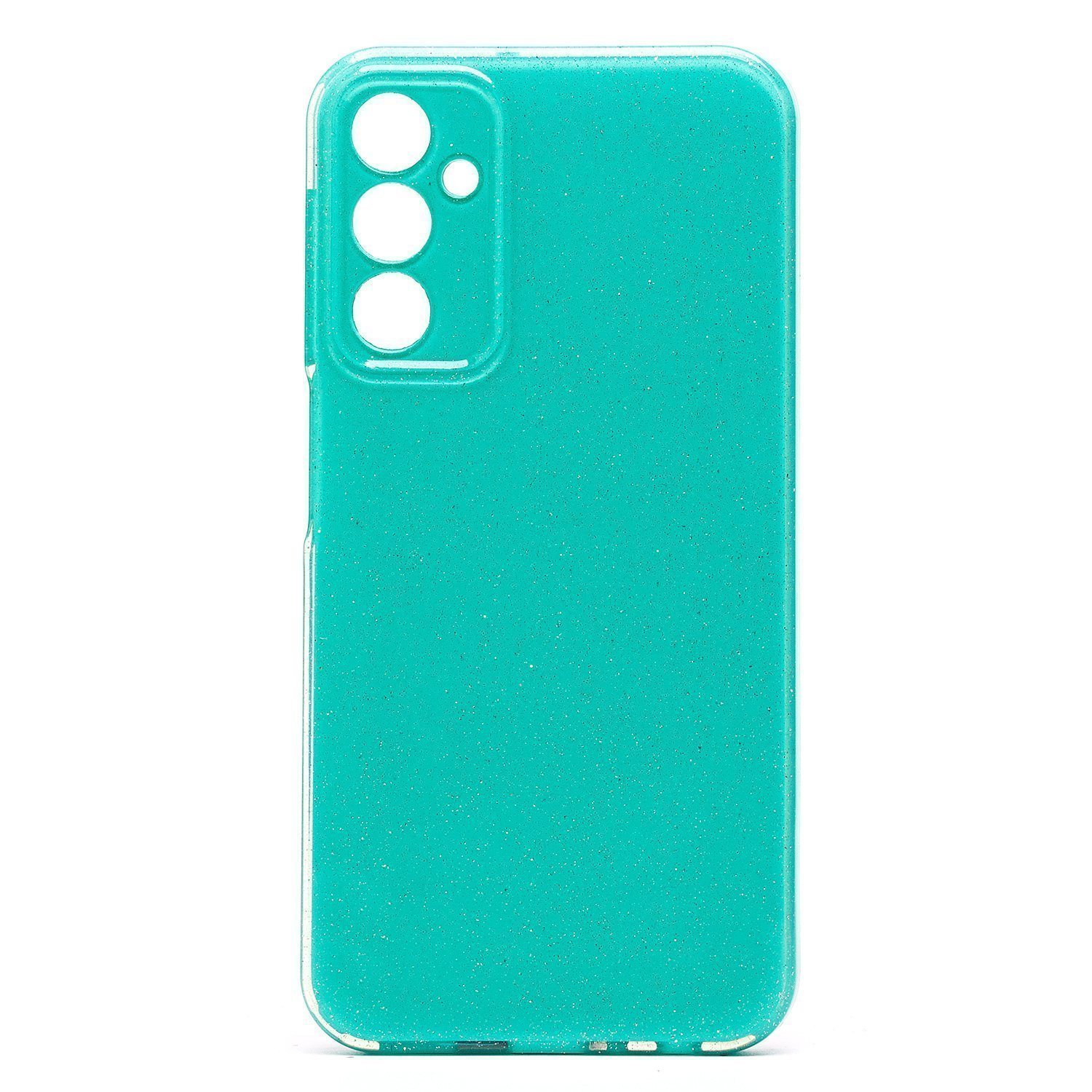 

Чехол Samsung SM-A245F (Galaxy A24) силиконовый с блестками 3 <мятный>, Зеленый