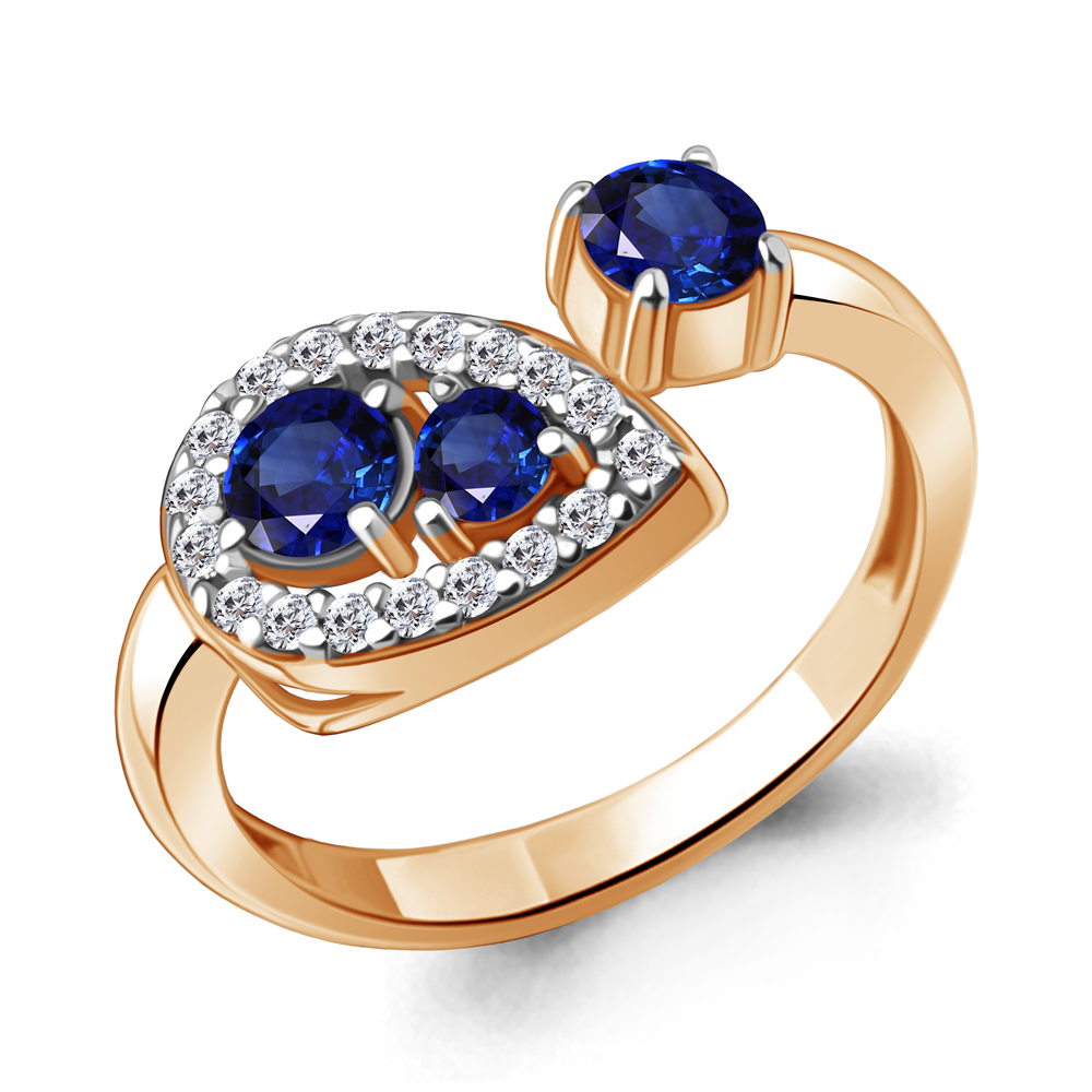 

Кольцо из серебра с фианитом Aquamarine Aquamarine 67479АБ_925_з р. 18,5, 67479АБ_925_з