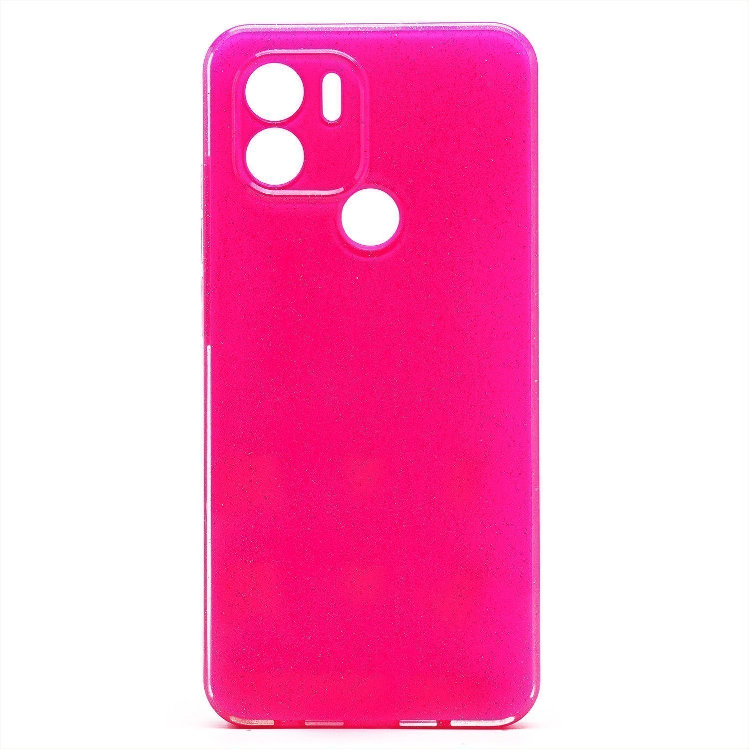 

Чехол Xiaomi Poco C51 (2305EPCC4G) силиконовый с блестками 3 <розовый>