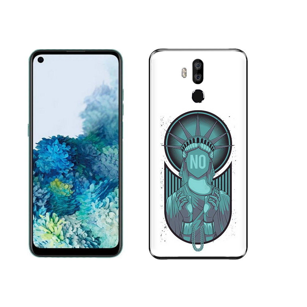 

Чехол MyPads Tocco для Oukitel K9 статуя свободы зеленый, Прозрачный, Tocco