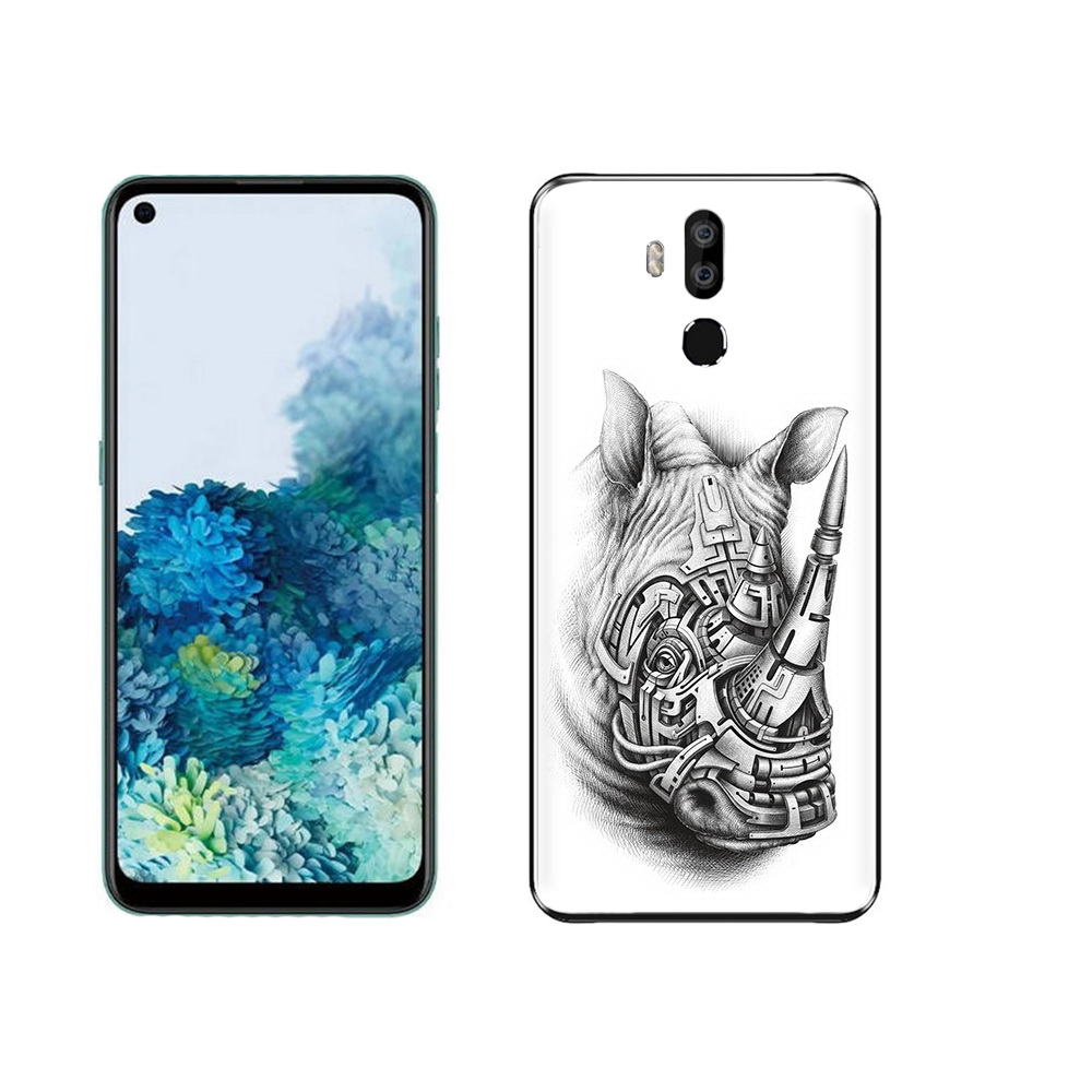 

Чехол MyPads Tocco для Oukitel K9 стальной носорог, Прозрачный, Tocco