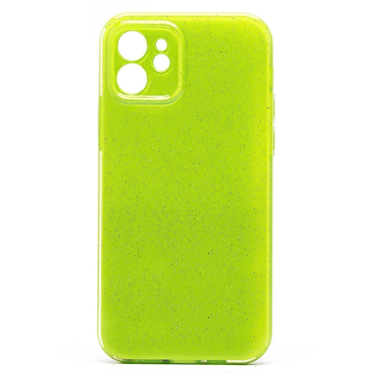 

Чехол iPhone 12 силиконовый с блестками 3 <светло-зеленый>