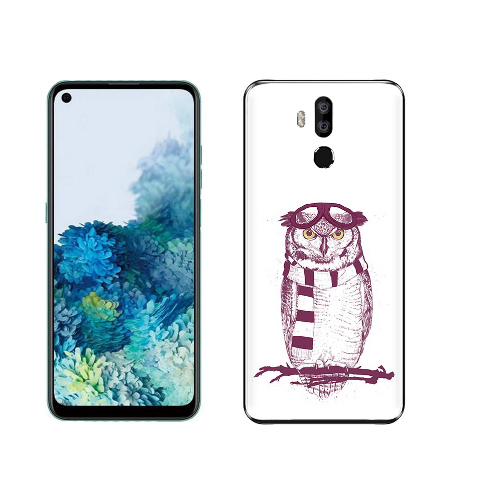 

Чехол MyPads Tocco для Oukitel K9 сова-летчик, Прозрачный, Tocco