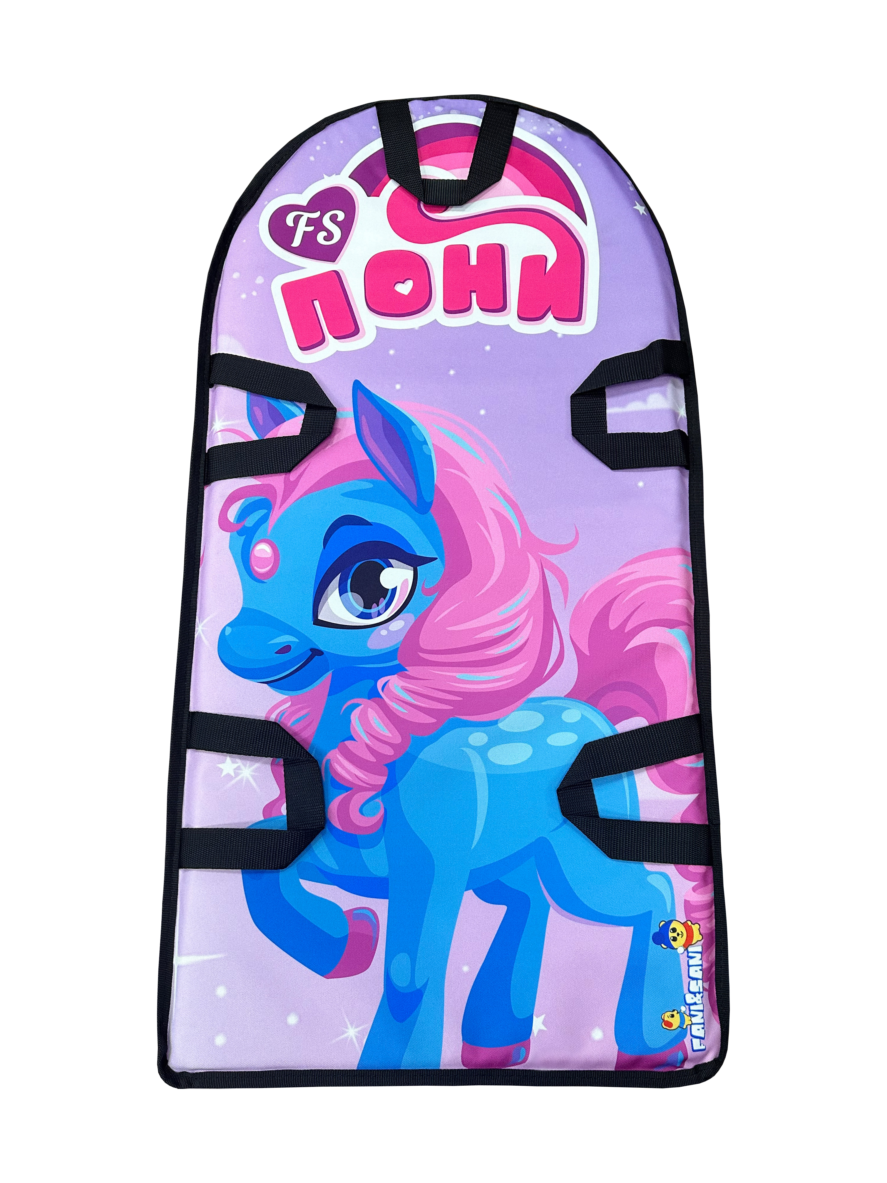 

Ледянка Fani&Sani прямоугольная с ручками 84097, 90х45 см, Фиолетовый