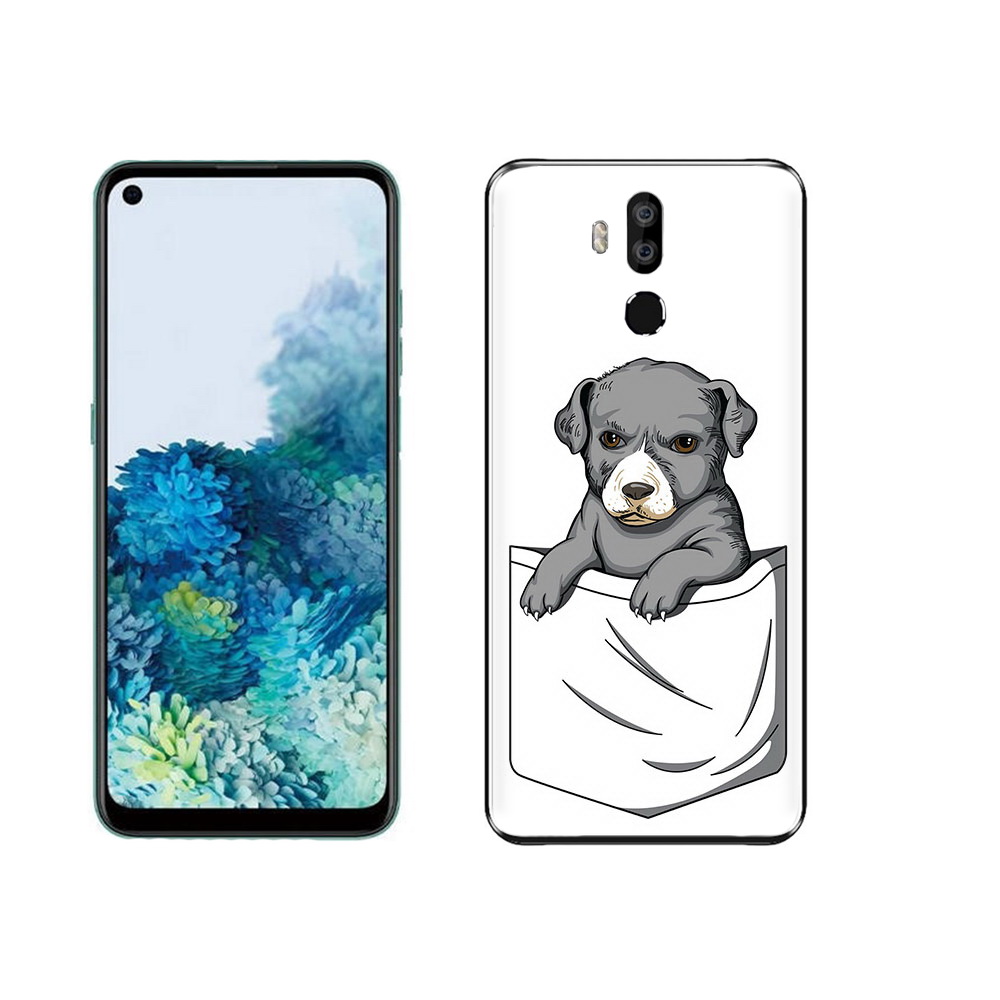 

Чехол MyPads Tocco для Oukitel K9 собачка в кармане, Прозрачный, Tocco