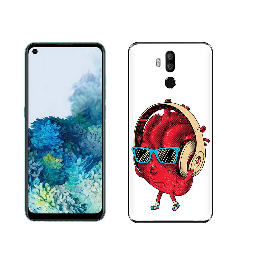 

Чехол MyPads Tocco для Oukitel K9 слушай сердце, Прозрачный, Tocco
