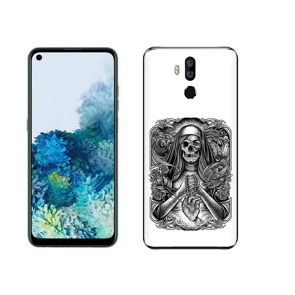 

Чехол MyPads Tocco для Oukitel K9 скелет с сердцем, Прозрачный, Tocco