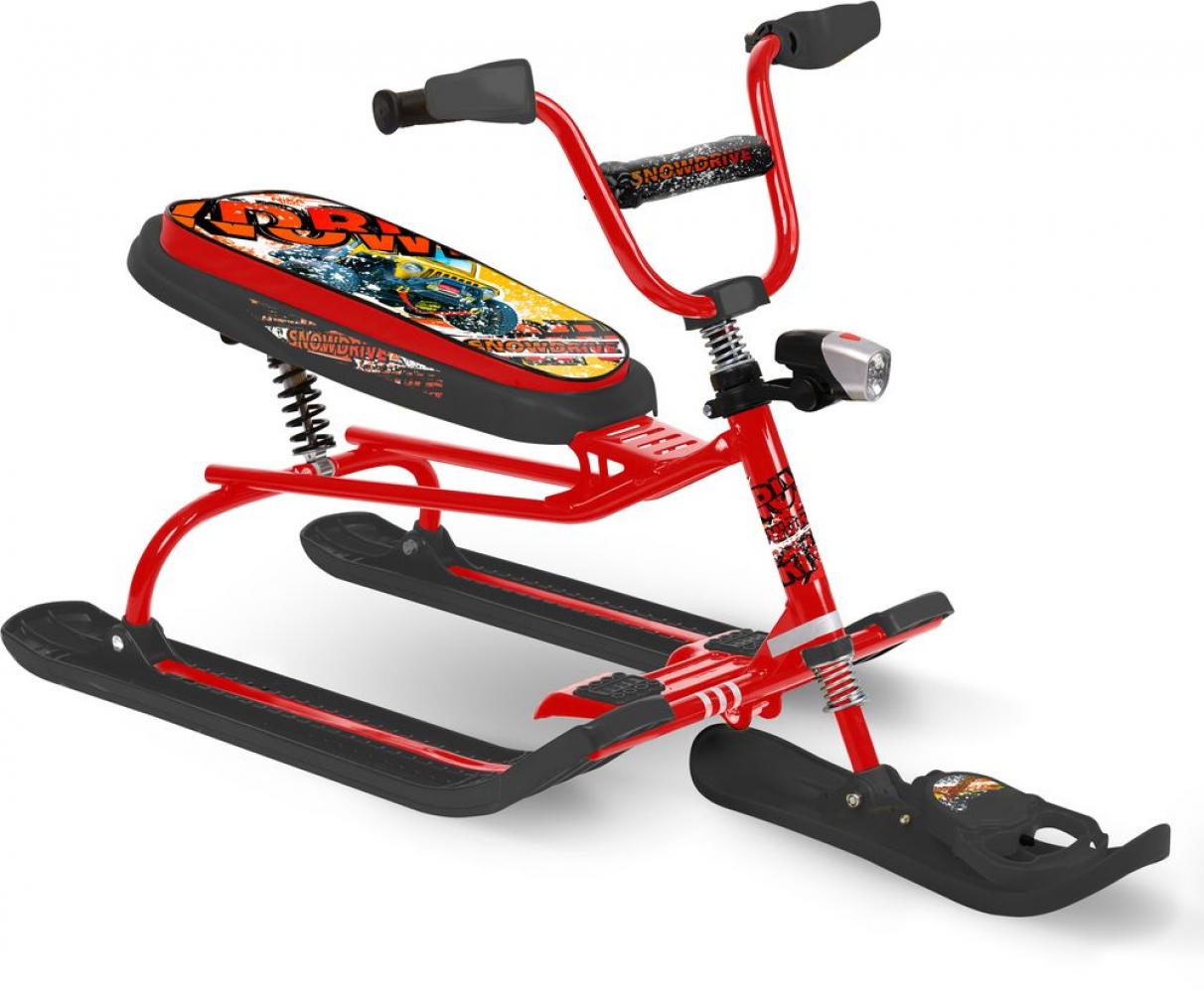 

Снегокат Nika Snowdrive СНД3 Snowdrivе 2 красный каркас, СНД3