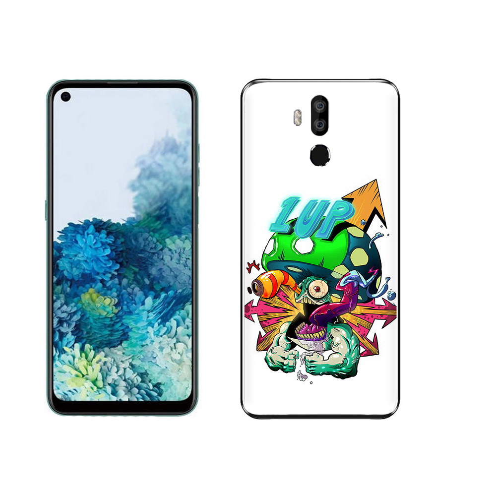 

Чехол MyPads Tocco для Oukitel K9 сильный гриб абстракция, Прозрачный, Tocco
