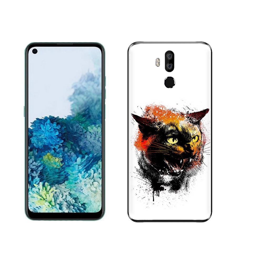 

Чехол MyPads Tocco для Oukitel K9 сиамский кот, Прозрачный, Tocco