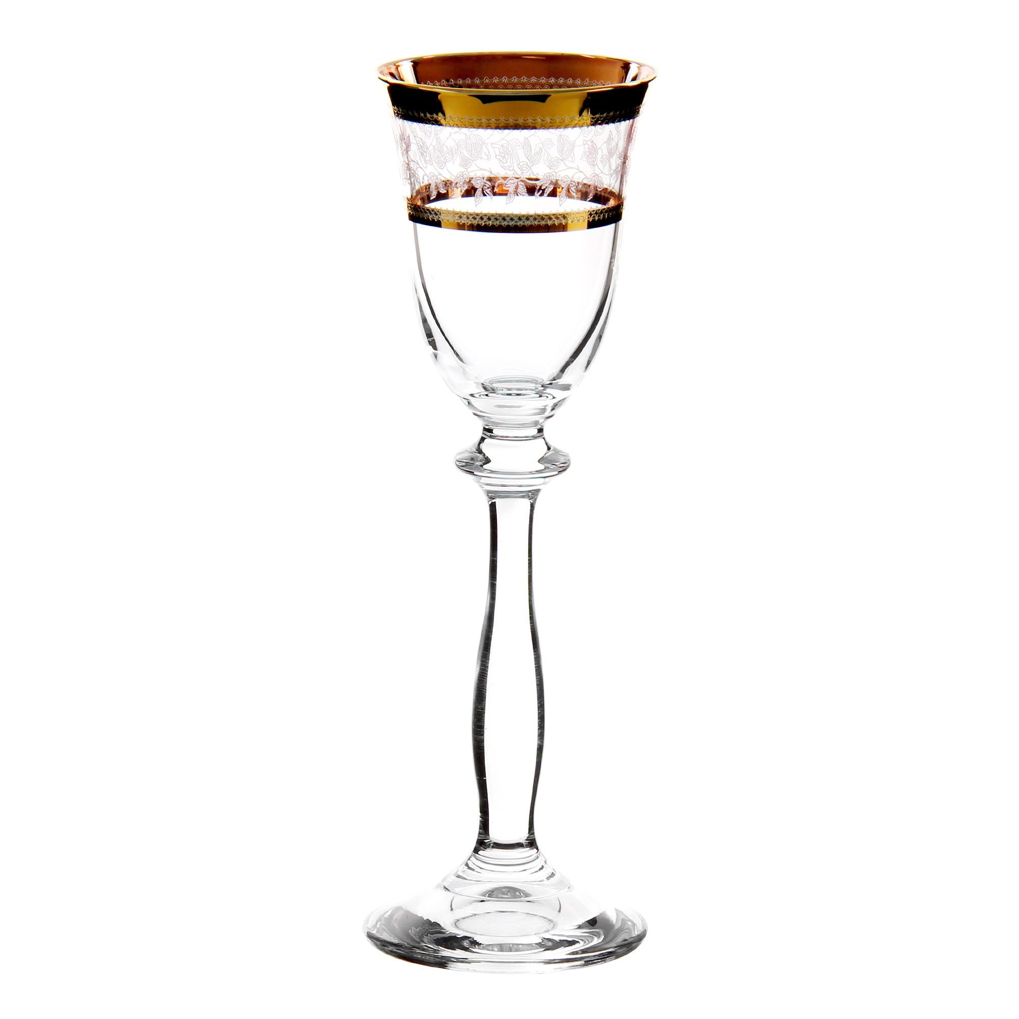 

Рюмки для водки Crystal Bohemia Angela 60 мл 6 шт, Прозрачный