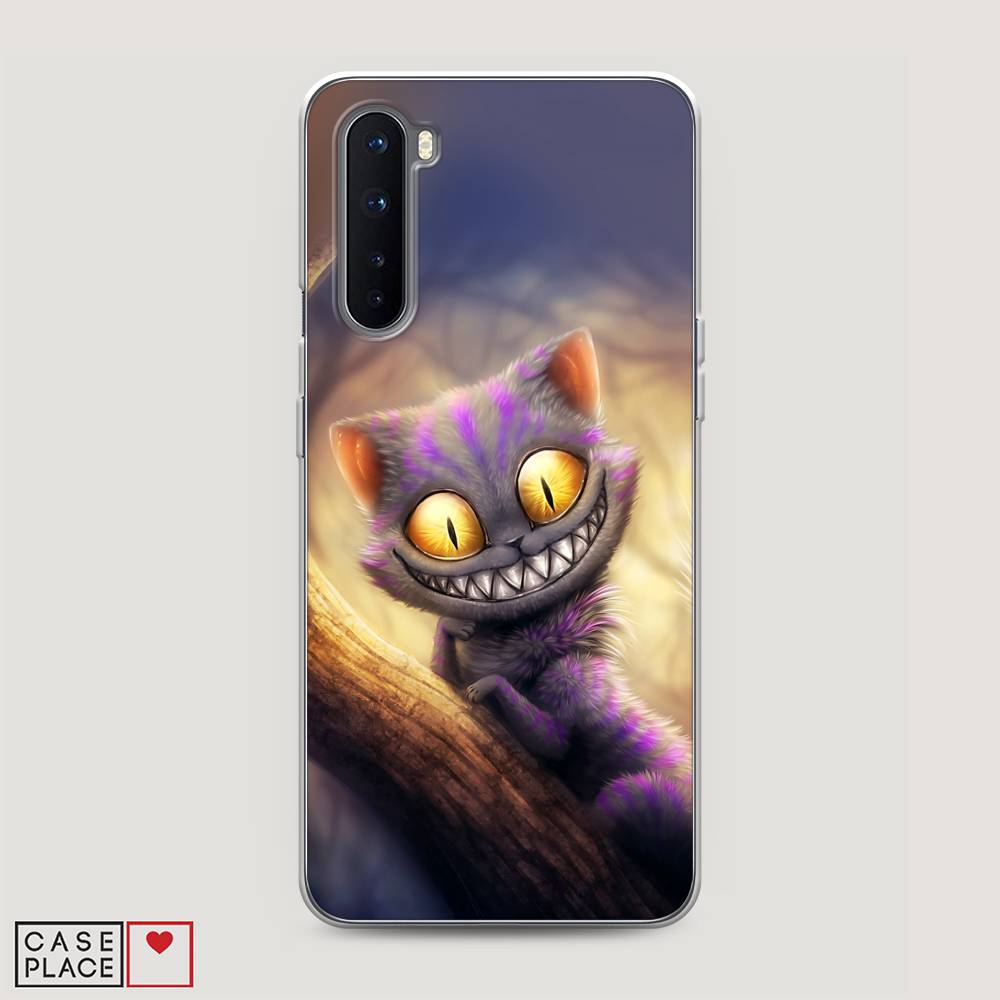 

Чехол Awog на OnePlus Nord / ВанПлас Nord "Cheshire Cat", Фиолетовый;желтый, 151350-1