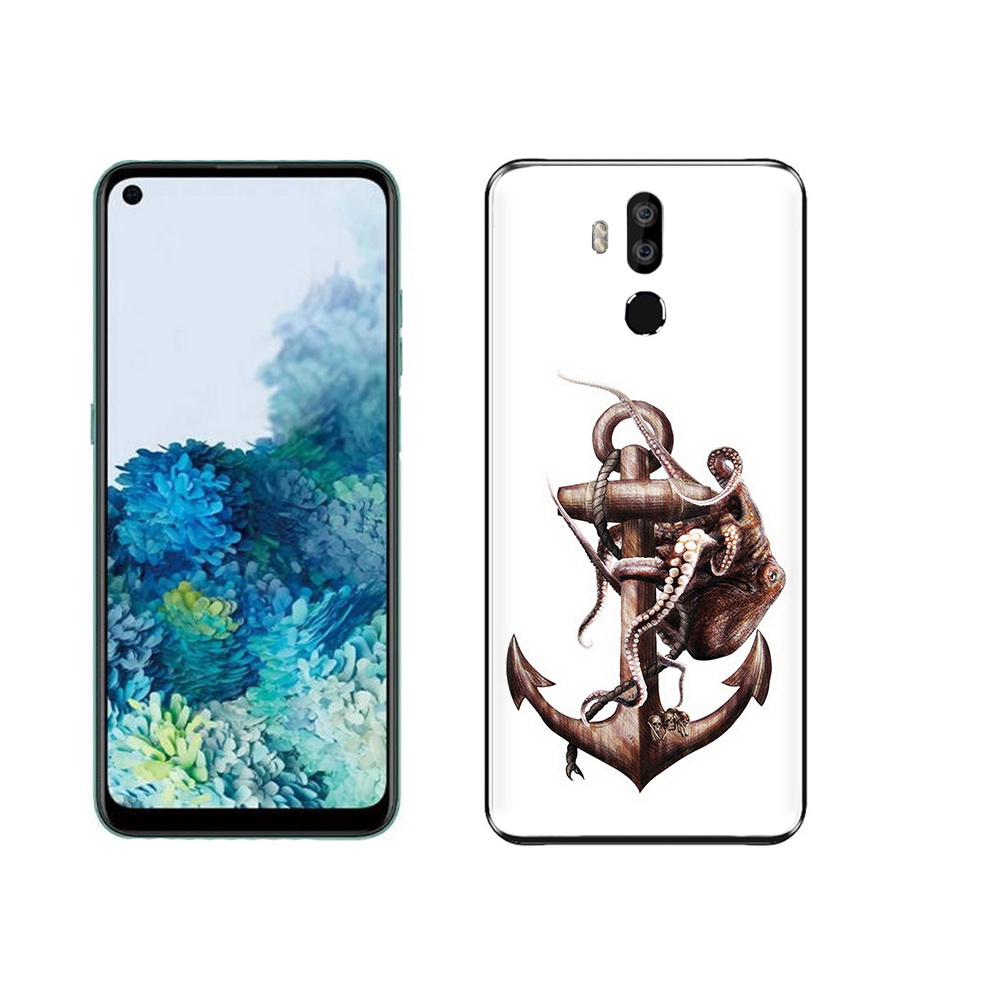 

Чехол MyPads Tocco для Oukitel K9 ржавый якорь, Прозрачный, Tocco