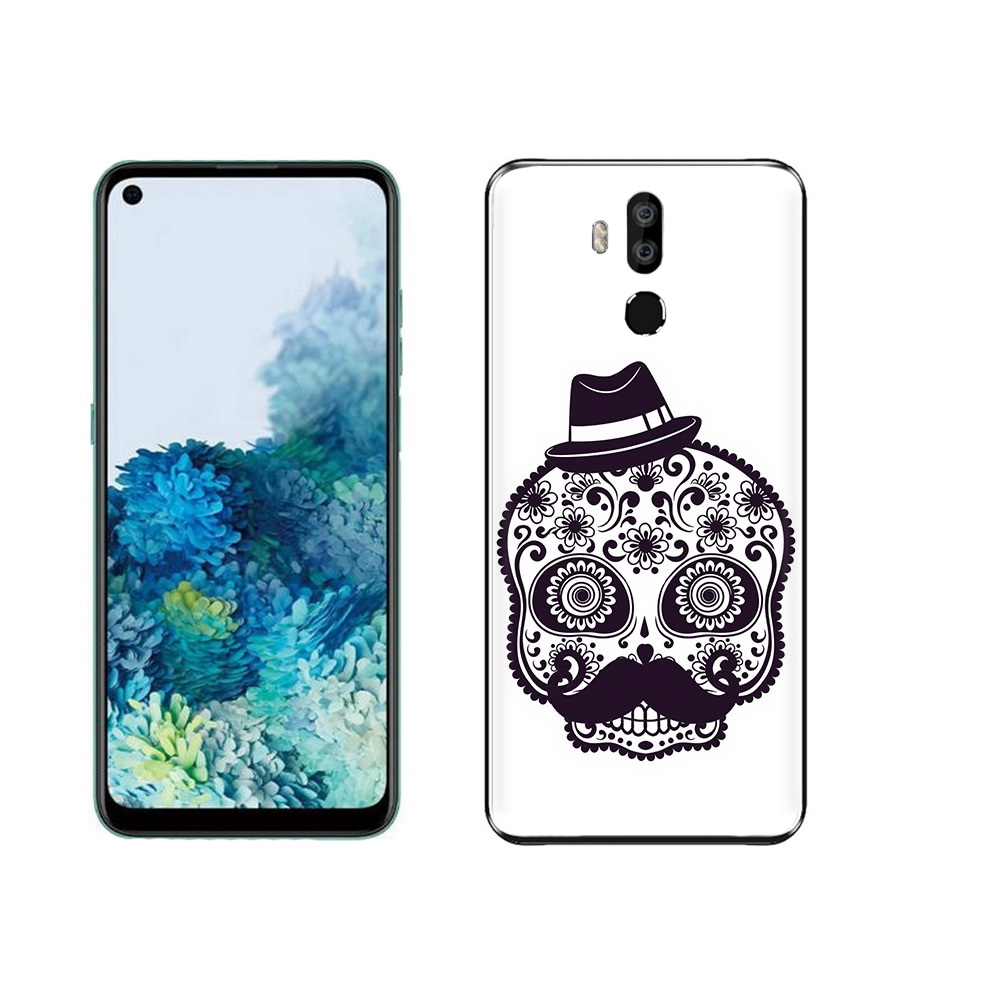 

Чехол MyPads Tocco для Oukitel K9 разрисованный скелет, Прозрачный, Tocco