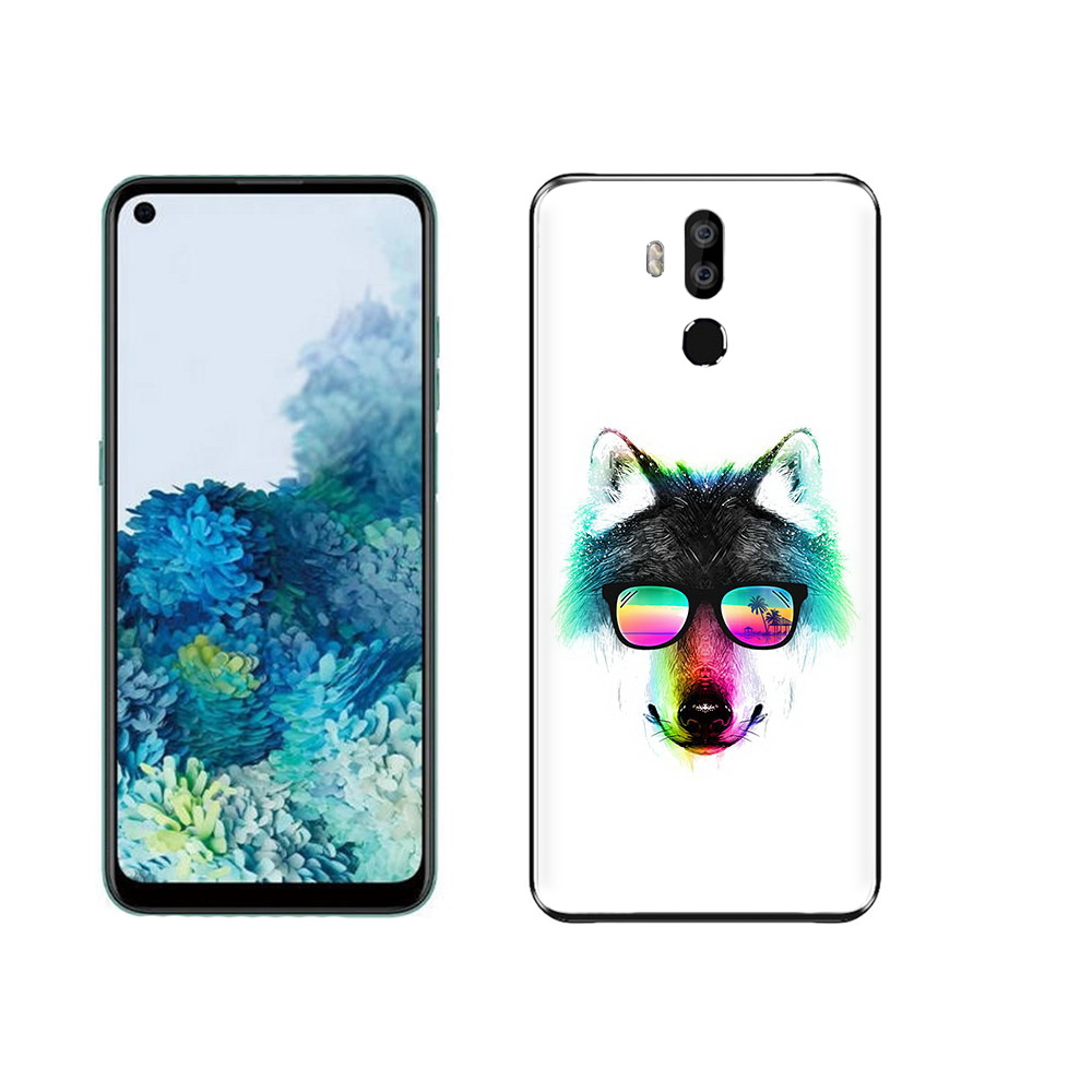 

Чехол MyPads Tocco для Oukitel K9 радужный волк, Прозрачный, Tocco