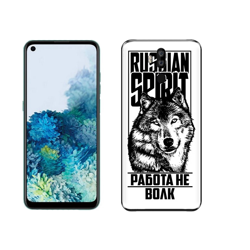 

Чехол MyPads Tocco для Oukitel K9 работа не волк, Прозрачный, Tocco