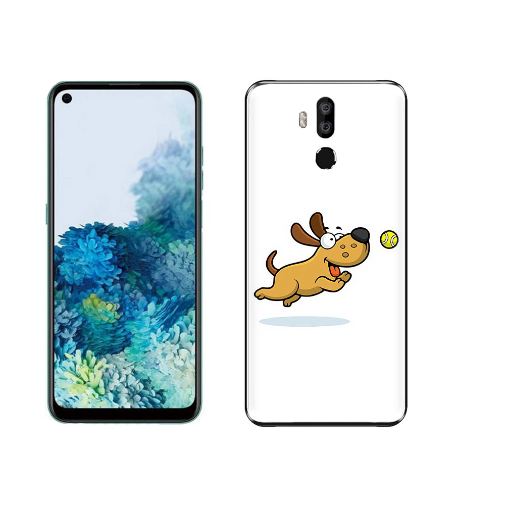 

Чехол MyPads Tocco для Oukitel K9 пёсик, Прозрачный, Tocco