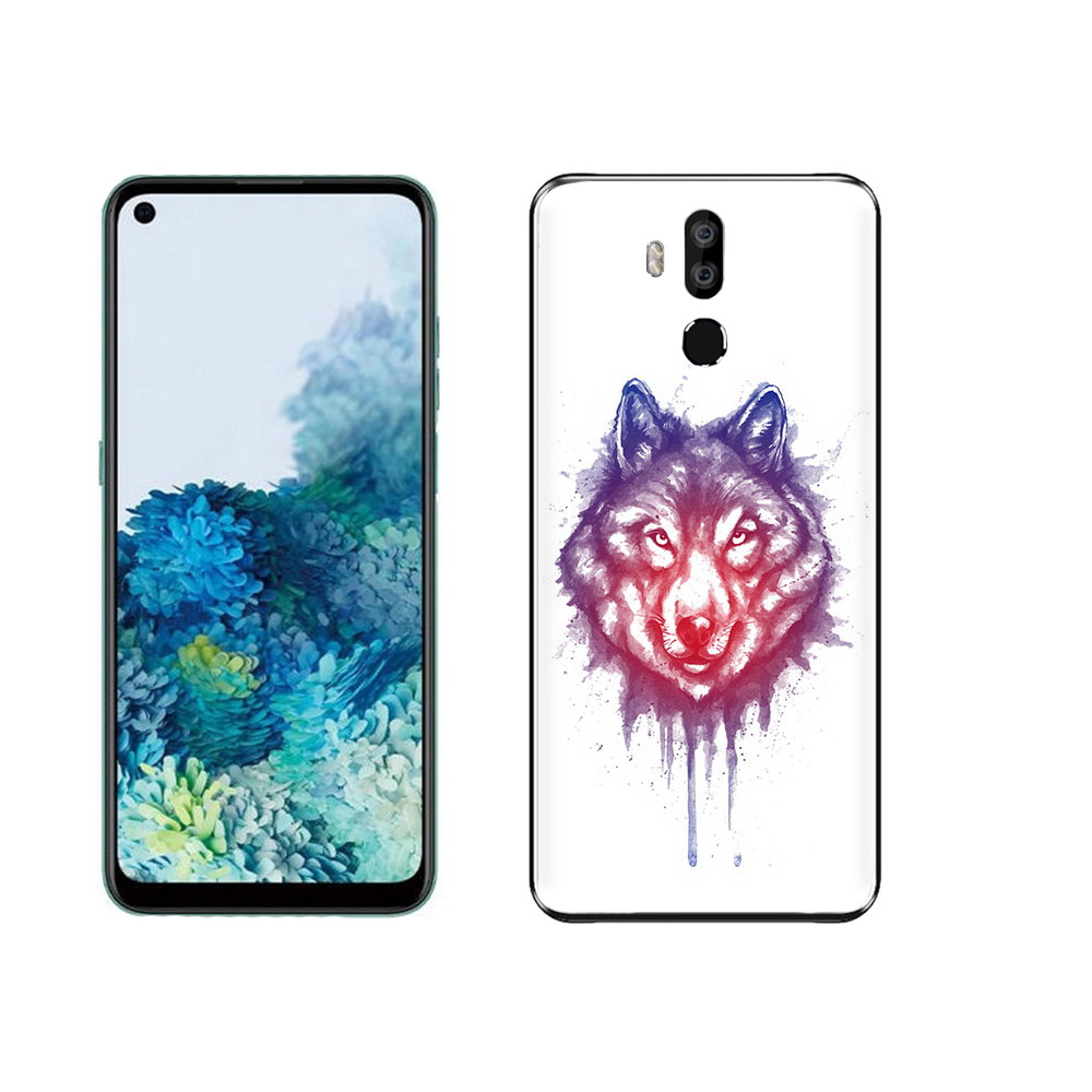 

Чехол MyPads Tocco для Oukitel K9 пушистый волк, Прозрачный, Tocco