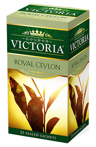 фото Чай victoria golden royal ceylon 25 пакетов