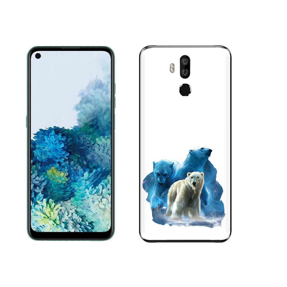 

Чехол MyPads Tocco для Oukitel K9 полярный медведь, Прозрачный, Tocco