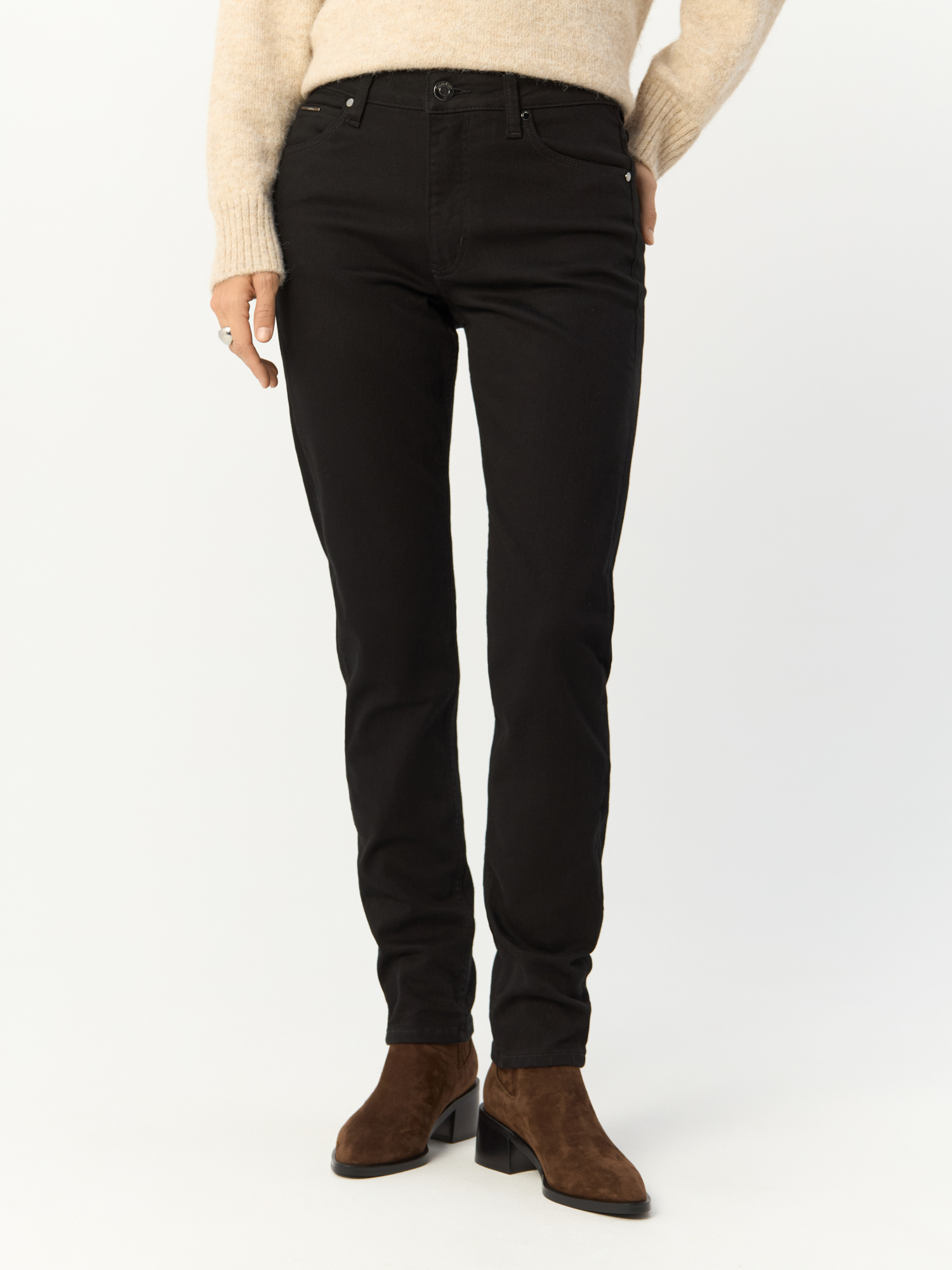

Джинсы женские Calvin Klein K20K207303 черные 31/30, Черный, K20K207303