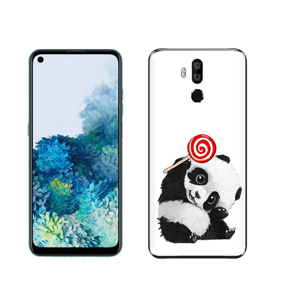

Чехол MyPads Tocco для Oukitel K9 панда с леденцом, Прозрачный, Tocco