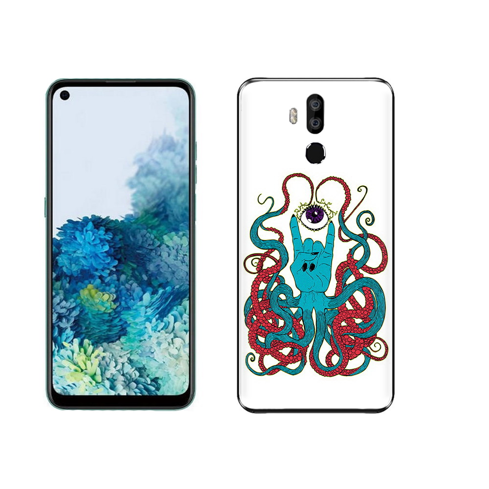

Чехол MyPads Tocco для Oukitel K9 осьминог-рука абстракция, Прозрачный, Tocco