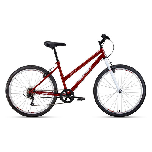 

Велосипед ALTAIR MTB HT 26 low (2021), горный (взрослый), рама 15", колеса 26", красный/бе