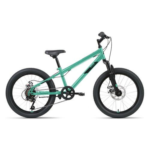 

Велосипед ALTAIR Mtb Ht 20 2.0 D (2022), горный (детский), рама 10.5", колеса 20", мятный/