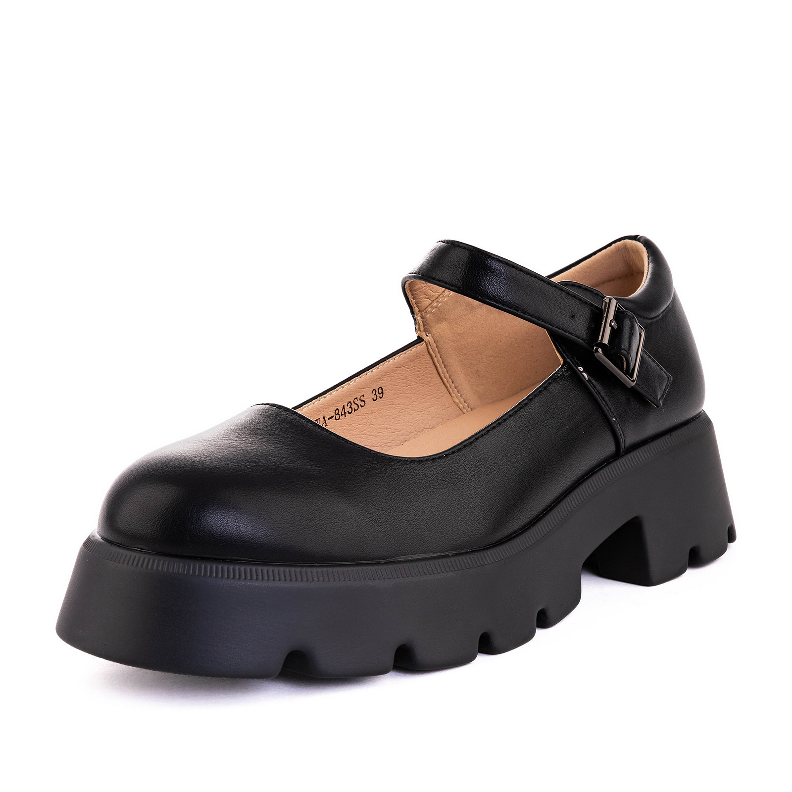 

Туфли женские INSTREET 26-32WA-843SS черные 37 RU, Черный, 26-32WA-843SS
