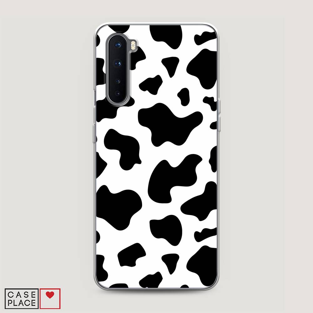 

Чехол Awog на OnePlus Nord / ВанПлас Nord "Пятна коровы", Белый;черный, 151350-1