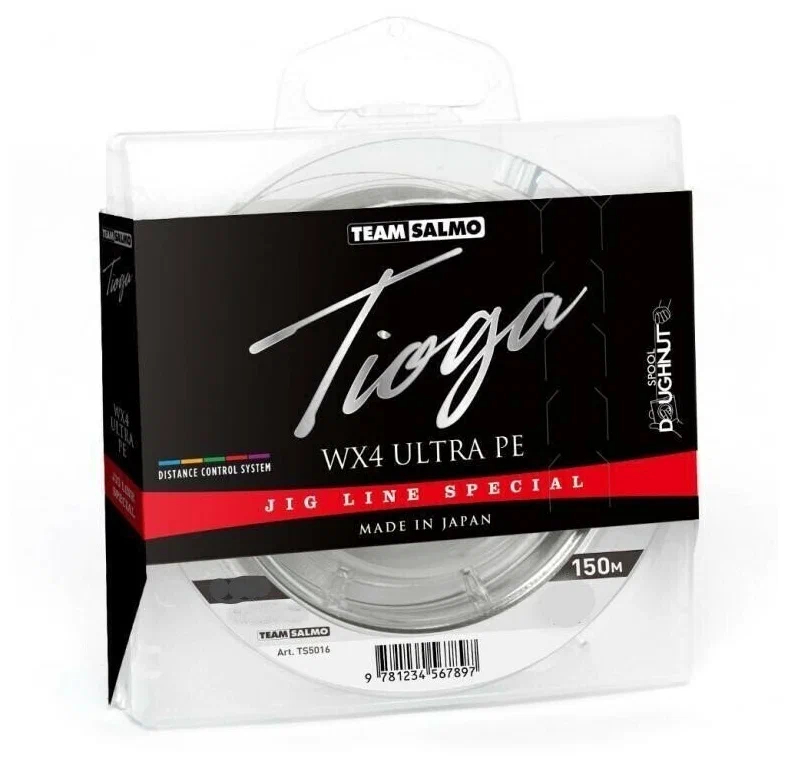 

Леска плетёная Salmo Team Tioga 150 м, 0,24 мм, разноцветная