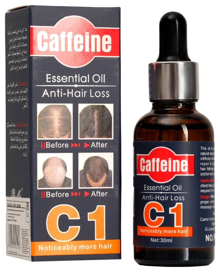 Косметическое масло Caffeine от выпадения волос, 30 мл 4242252