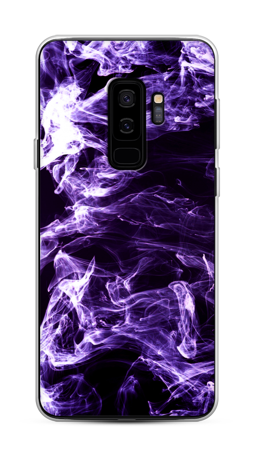 

Чехол на Samsung Galaxy S9 Plus "Фиолетовый дым", Фиолетовый;белый;черный, 25850-3