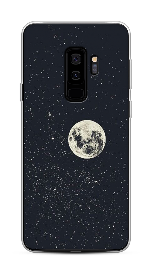 

Чехол на Samsung Galaxy S9 Plus "Полнолуние", Красный, 25850-2