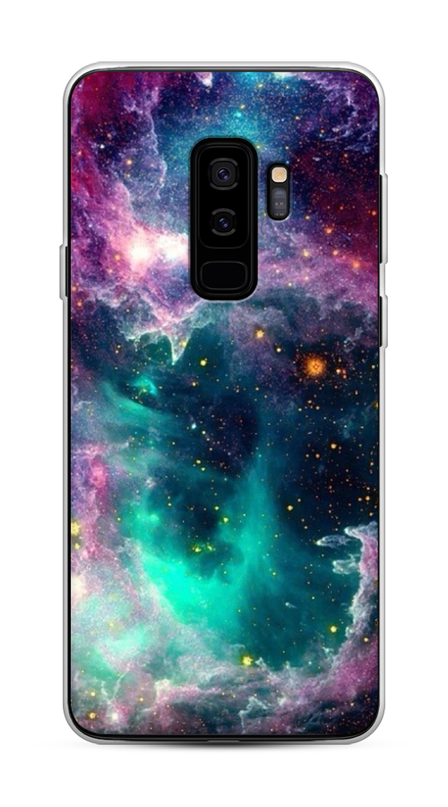 

Чехол на Samsung Galaxy S9 Plus "Звездные облака", Розовый;бежевый, 25850-2