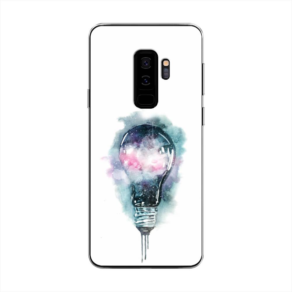 

Чехол на Samsung Galaxy S9 Plus "Волшебная лампа", Белый;серый, 25850-4