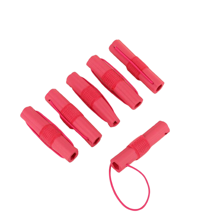 Бигуди на резинке, d = 2,3 см, 6 шт, цвет розовый 4568693 аксессуары для скрапбукинга пакет розовый зайка 1037 sb