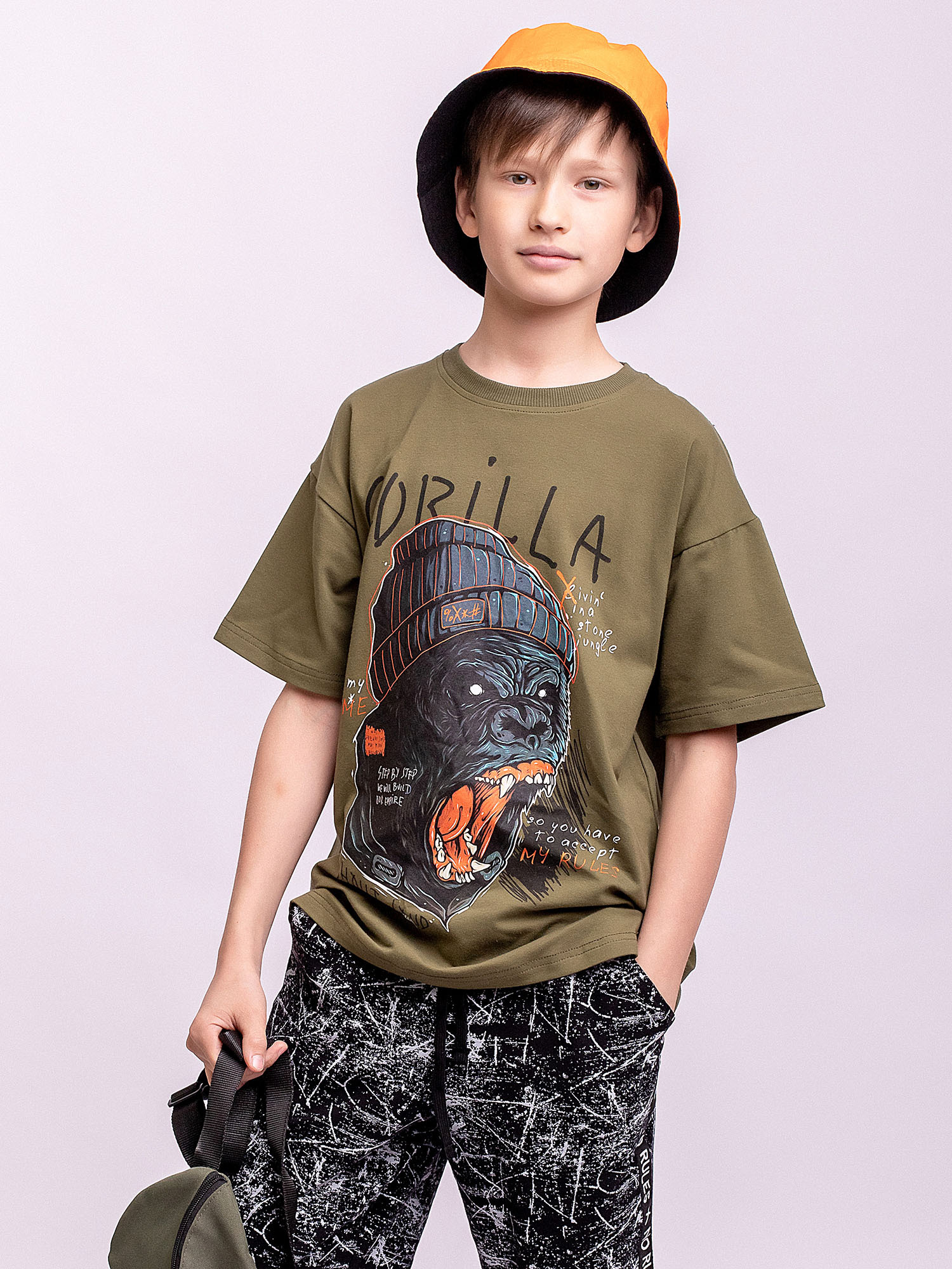 

Футболка детская Batik 0002_ЛП22, хаки, 146, 0002_ЛП22