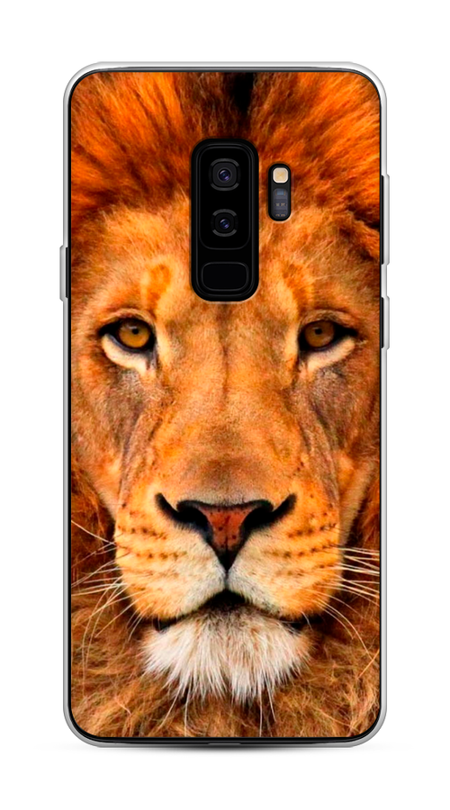 

Чехол на Samsung Galaxy S9 Plus "Благородный лев", Оранжевый, 25850-1