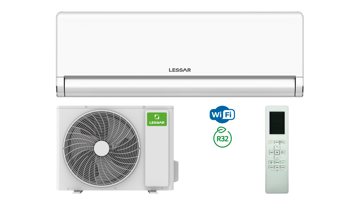 

Сплит-система Lessar LS-HE09KBE2/LU-HE09KBE2, LS-HE09KBE2/LU-HE09KBE2