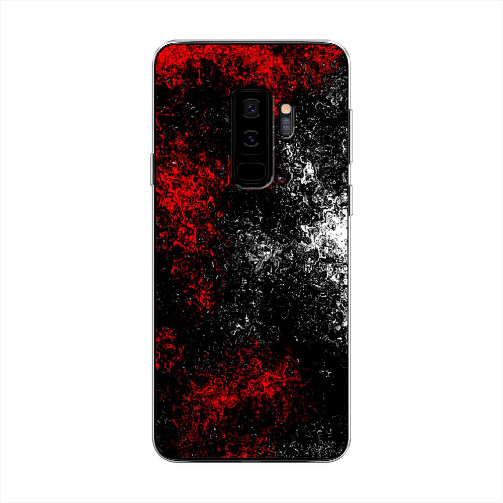 

Чехол на Samsung Galaxy S9 Plus "Монотипия", Красный;черный;белый, 25850-3
