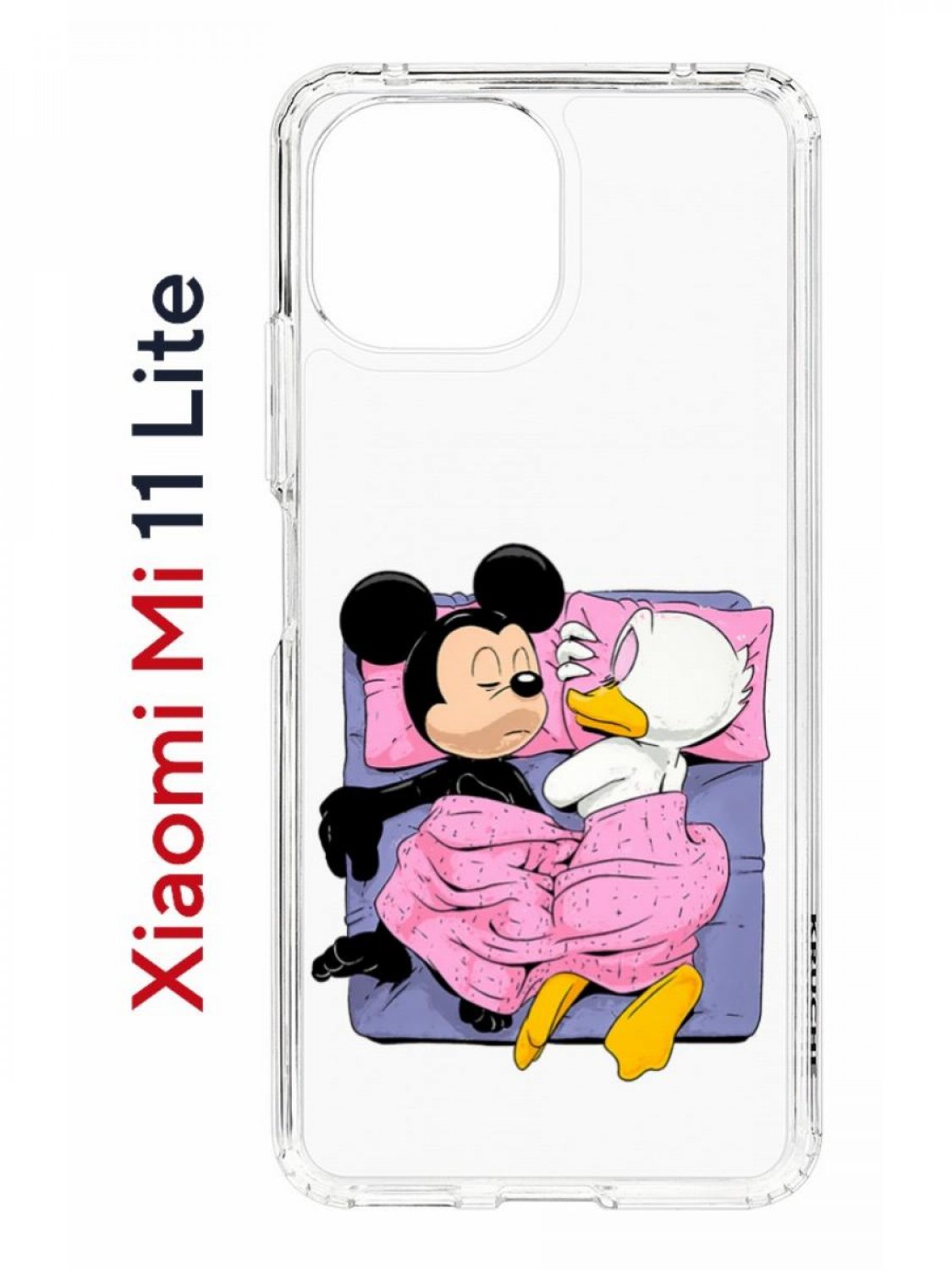 Чехол на Xiaomi Mi 11 Lite Kruche Print This is life,противоударный бампер с принтом