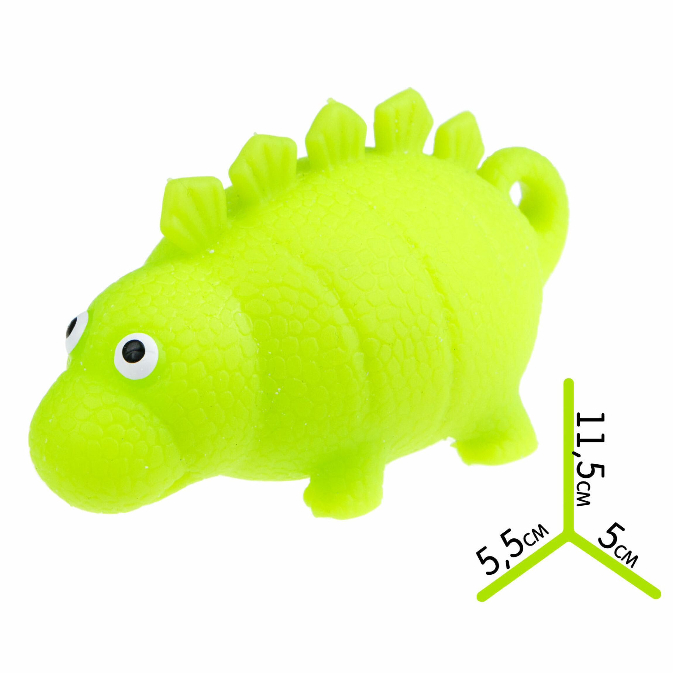 

Игрушка-антистресс 1toy Крутой замес динозавр 11,5*5*5,5см, зеленый, Т23232-1