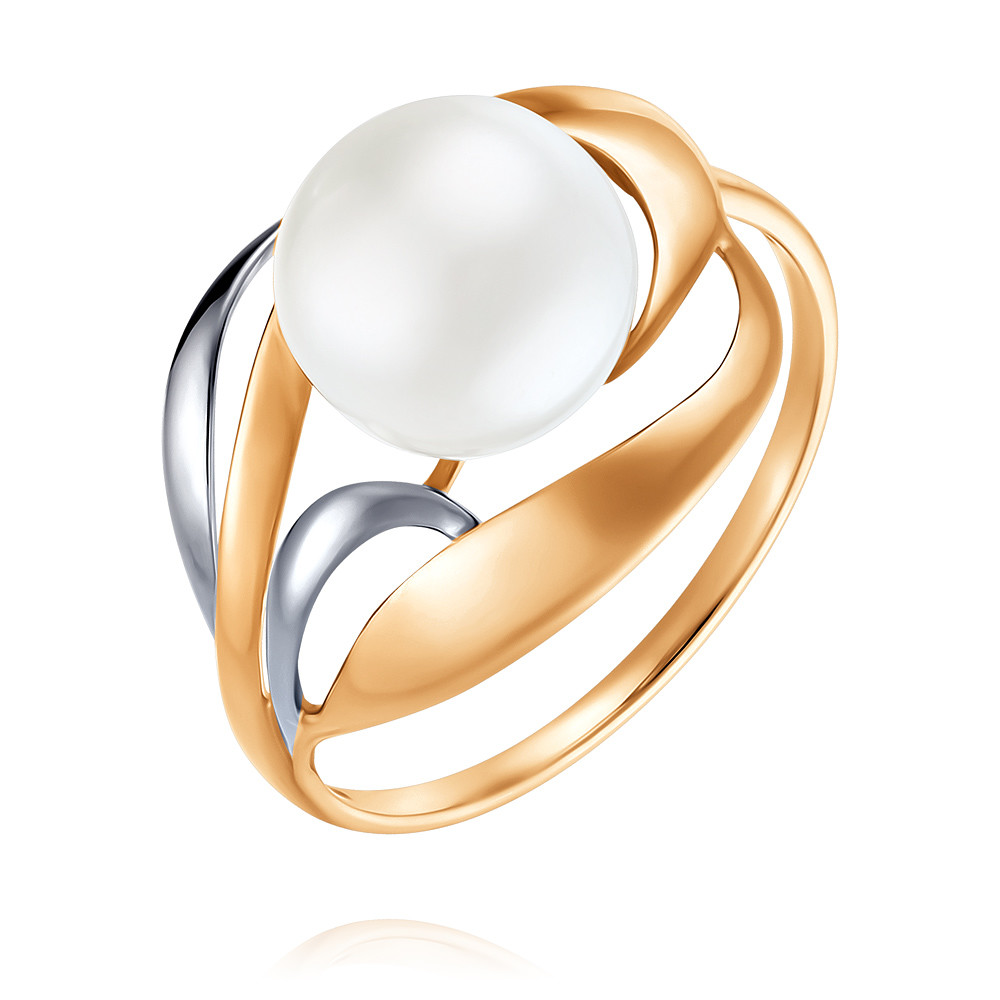 

Кольцо из золота р.  ADAMAS 1452928/01-А50Д-727, жемчуг культивированный, 1452928/01-А50Д-727