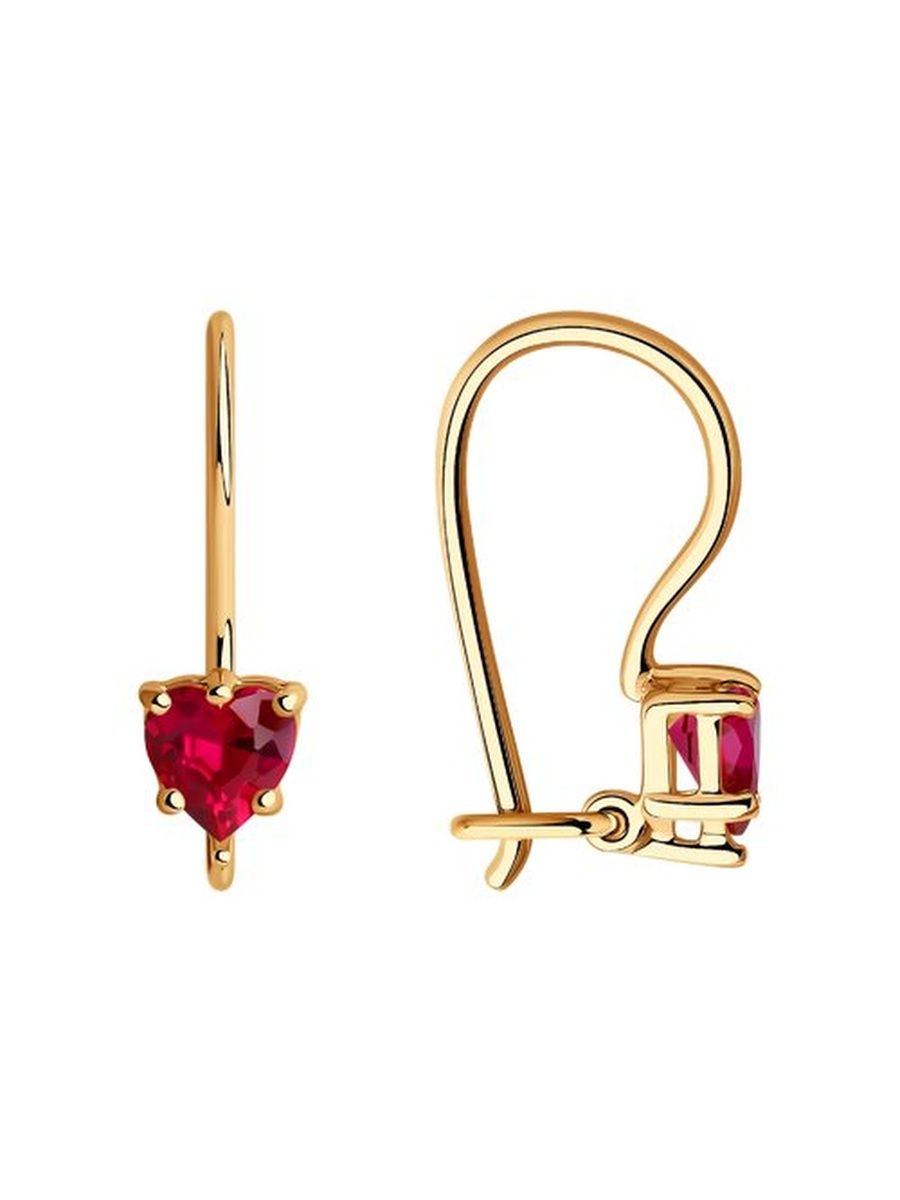 

Серьги из золота TEO MAORI 821934, фианит, 821934