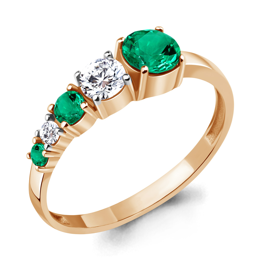 

Кольцо из серебра с фианитом Aquamarine Aquamarine 67475АГ_925_з р. 19, 67475АГ_925_з