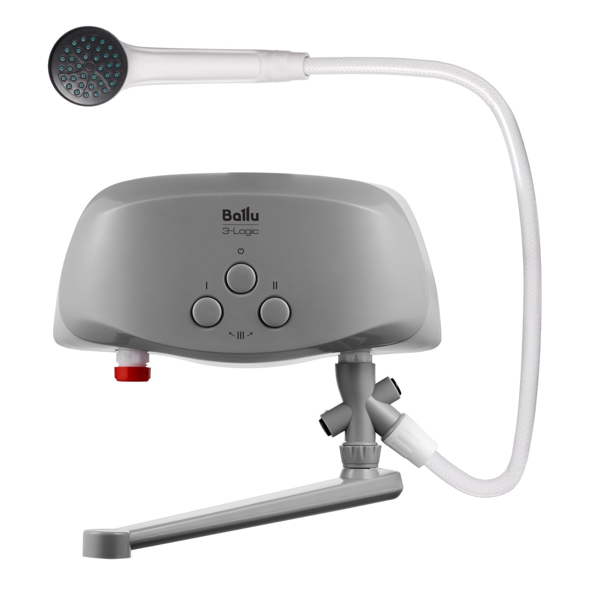 

Водонагреватель проточный Ballu 3-Logic SE 5,5 TS (кран+душ), 3-Logic SE 5,5 TS